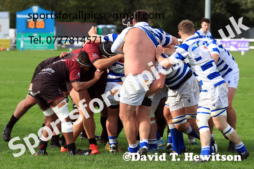 Tynedale v Rossendale, 2025 Tynedale Park, Corbridge, October 4th. Photo: David T. Hewitson/Sports for All Pics